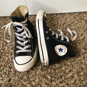 Black High Top Converse Women’s Size 7